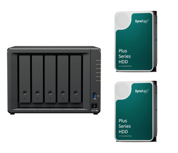 Synology DS1525+ (2x 8TB HDD HAT3320-8T) - 1470348 - zdjęcie